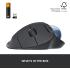 Logitech ERGO M575 Wireless Trackball Mouse Easy Thumb Control Precision & Smooth Tracking Ergonomic Comfort Design  Windows & Mac - Graphite