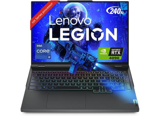 Lenovo Legion Pro 7 Gen 9 (2024) 14Gen Intel Core i9 14900HX 24-Cores w/ Nvidia RTX 4090 16GB DDR6 & 16" 2.5K IPS 240Hz Display - Eclipse Black