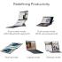 ASUS Zenbook Duo (2024) UX8406 Intel Core Ultra 9 185H 16-Cores w/ Dual 3K OLED 120Hz Touch Screens & BIG Battery - Inkwell Gray