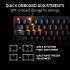 Razer Huntsman V3 Pro Mini 60% Esports  Analog Optical Switches Rapid Trigger & Adjustable Actuation Onboard Adjustments Dual-Purpose Mod Keys PBT Keycaps - Black
