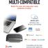 Poly Sync 20M Personal Portable Bluetooth Smart Speakerphone w/ USB-C/A Adapter Adapter Connect Wirelessly to PC/Mac/Cell Phone Works w/Teams, Zoom