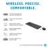 HP 330 Wireless Black Keyboard & Mouse Set 2.4GHz Wireless Connection 1600 DPI USB Receiver LED Indicators Arabic/English - Black HP 330 Wireless Black Keyboard & Mouse Set 2.4GHz Wireless Connection 1600 DPI USB Receiver LED Indicators Arabic/English - Black