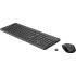 HP 330 Wireless Black Keyboard & Mouse Set 2.4GHz Wireless Connection 1600 DPI USB Receiver LED Indicators Arabic/English - Black HP 330 Wireless Black Keyboard & Mouse Set 2.4GHz Wireless Connection 1600 DPI USB Receiver LED Indicators Arabic/English - Black