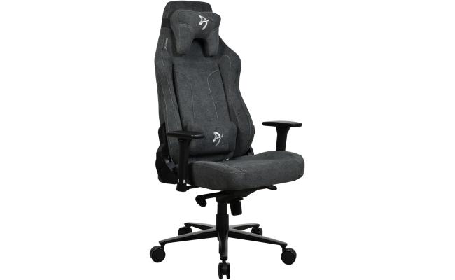 Arozzi Vernazza Soft Fabric XL Ergonomic Chair High Backrest Recliner Swivel Tilt Rocker Adjustable Height & Adjustable Lumbar & Neck Support Support 170kg - Dark Grey Arozzi Vernazza Soft Fabric XL Ergonomic Chair High Backrest Recliner Swivel Tilt Rocker Adjustable Height & Adjustable Lumbar & Neck Support Support 170kg - Dark Grey