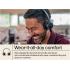 Poly Voyager Focus 2 Microsoft Teams Certified USB C & Bluetooth Active Noise Canceling For PC/Mac/Mobile Headset w/ charging stand & USB-C/A Adapter