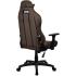 Arozzi Torretta Premium Super Soft (2023) Upholstery Fabric Unique Velvety Texture Breathable Fluid-Repellant Ergonomic Design for Office & Gaming Chair - Brown
