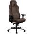Arozzi Vernazza Supersoft Upholstery Material has a Unique Velvety Texture That is Fluid-Repellant & Breathable Memory Foam Lumbar Support 4D Armrest - Brown