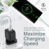 Promate XCord-CC USB-C to USB-C Cable 60W Power Delivery Fast Charging Type-C Cable 1m Anti-Tangle Silicone Cord - White