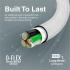 Promate XCord-CC USB-C to USB-C Cable 60W Power Delivery Fast Charging Type-C Cable 1m Anti-Tangle Silicone Cord - White