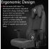 Arozzi Vernazza Soft Fabric Gaming Chair Multi-Dimensional Armrests Rocking & Lock-Tilt Function Adjustable Height & Backrest 3D Armrests - Pure Black