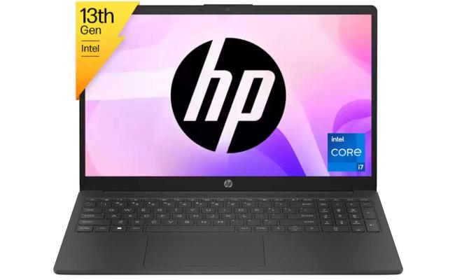 HP Laptop 15-fd0024ne (2023) NEW 13th Gen Intel Core i7 10-Cores Slim Design w/ IPS Full HD Display - Black