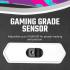Cooler Master MM311 Wireless Gaming Mouse Adjustable 10,000 DPI Palm|Claw Grip PixArt Optical Sensor PTFE Feet RGB Lighting - White