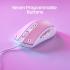HyperX Pulsefire Core RGB Light Effects & Macro Customization Pixart 3327 Sensor up to 6,200DPI 7 Programmable Buttons Weight 87g - White/Pink HyperX Pulsefire Core RGB Light Effects & Macro Customization Pixart 3327 Sensor up to 6,200DPI 7 Programmable Buttons Weight 87g - White/Pink