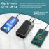 Promate Torq-20 Power Bank Universal 20000mAh Ultra-Slim Portable Charger 20W USB-C Power Delivery Port QC 3.0 18W Port Over-Heating Protection - Black Promate Torq-20 Power Bank Universal 20000mAh Ultra-Slim Portable Charger 20W USB-C Power Delivery Port QC 3.0 18W Port Over-Heating Protection - Black