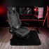 Arozzi Floor Mat Zona Quattro Microfiber Gaming Chair Floor Mat for Carpet Anti-Slip Noise Dampening Floor Mat for Office Chair - Black Grey
