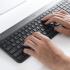 Logitech Craft Illuminated Wireless & Bluetooth Programmable Input Dial Multi-Device Automatic Backlit Keys Rechargeable For PC/Mac/Laptop - Black Logitech Craft Illuminated Wireless & Bluetooth Programmable Input Dial Multi-Device Automatic Backlit Keys Rechargeable For PC/Mac/Laptop - Black