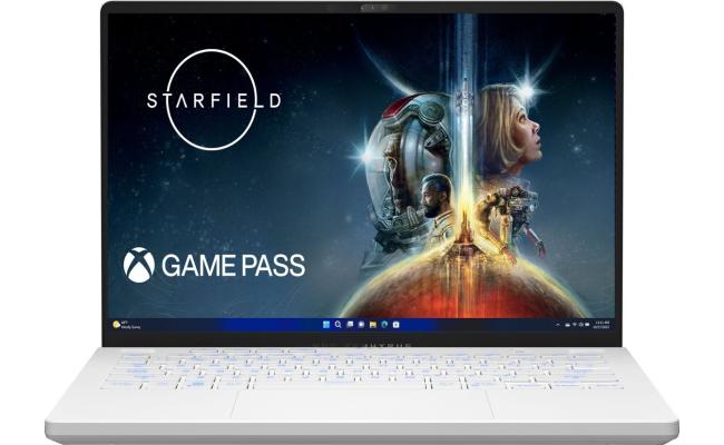 ASUS ROG Zephyrus G14 (2023) GA402XV 7Gen AMD Ryzen 9 7940HS 8-Cores w/ Nvidia RTX 4060 8GB & 2.5K IPS 165Hz Display - Moonlight White