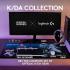 Logitech G840 XL Cloth Mouse Pad Thin Pad Stable Rubber Base Performance-Tuned Moderate surface Friction Durable Tube For Transport - K/DA Edition Logitech G840 XL Cloth Mouse Pad Thin Pad Stable Rubber Base Performance-Tuned Moderate surface Friction Durable Tube For Transport - K/DA Edition