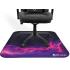 Arozzi Floor Mat Zona Quattro Microfiber Gaming Chair Floor Mat for Carpet Anti-Slip Noise Dampening Floor Mat for Office Chair - Galaxy