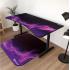 Arozzi Floor Mat Zona Quattro Microfiber Gaming Chair Floor Mat for Carpet Anti-Slip Noise Dampening Floor Mat for Office Chair - Galaxy