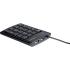 Targus Ultra Mini USB Keypad with USB Port Connector True Plug-and-Play Device Connects with Laptop Desktop & Other Devices - Black