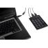 Targus Ultra Mini USB Keypad with USB Port Connector True Plug-and-Play Device Connects with Laptop Desktop & Other Devices - Black