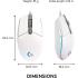 Logitech G102 Light Sync Gaming Customizable RGB Lighting 6 Programmable Buttons Gaming Grade Sensor 8,000dpi Tracking Light Weight - White Logitech G102 Light Sync Gaming Customizable RGB Lighting 6 Programmable Buttons Gaming Grade Sensor 8,000dpi Tracking Light Weight - White