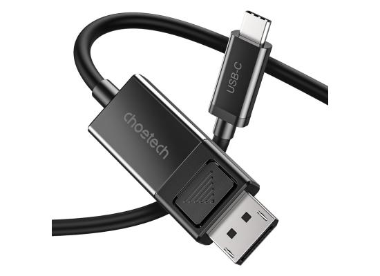 Choetech XCP-1803 1.8m USB-C to DisplayPort 1.4 Two Way Cable Plug-and-Play up to 8K Resolution - Black
