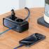 MCDODO CH-4610 6 in 1 70W GaN Protection Power Strip w/ 2 PD + 2 QC + 2 Socket Super Fast Quick Charging EU Plug