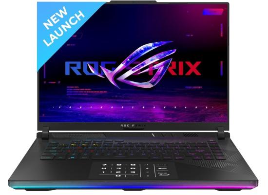 ASUS ROG Strix Scar 16 (2024) G634JZR NEW 14Gen Intel Core i9 14900HX 24-Cores w/ Nvidia RTX 4080 12GB DDR6 & 2.5K IPS HDR 240Hz Display - Off Black