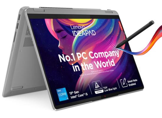 Lenovo IdeaPad Flex 5 (2023) NEW 13Gen Intel Core i5 10-Cores 2-in-1 Touch Screen Aluminium - Arctic Grey