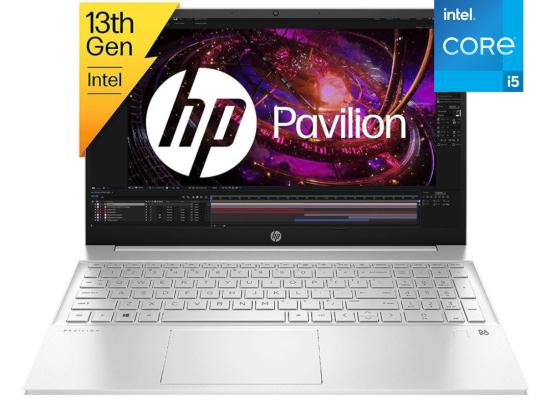 HP Pavilion 15-eg3001ne (2023) NEW Intel 13Gen Intel Core i5 10-Cores Aluminum w/ Full HD IPS Display & Backlit Keyboard - Silver