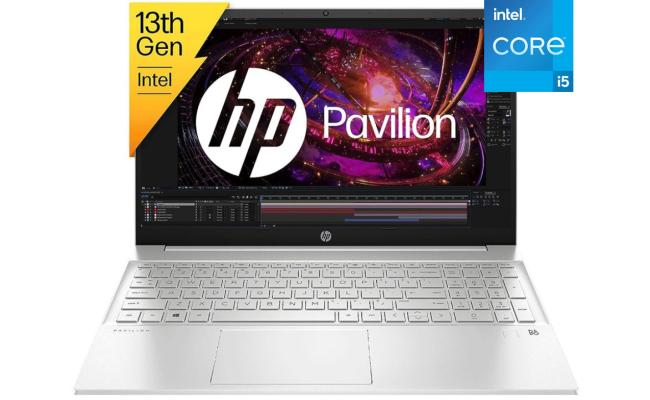 HP Pavilion 15-eg3001ne (2023) NEW Intel 13Gen Intel Core i5 10-Cores Aluminum w/ Full HD IPS Display & Backlit Keyboard - Silver