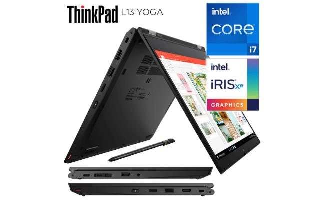 Lenovo ThinkPad L13 YOGA Gen 4 13Gen Intel Core i7 10-Core Business Class 2-in-1 Touch Screen - Thunder Black Lenovo ThinkPad L13 YOGA Gen 4 13Gen Intel Core i7 10-Core Business Class 2-in-1 Touch Screen - Thunder Black