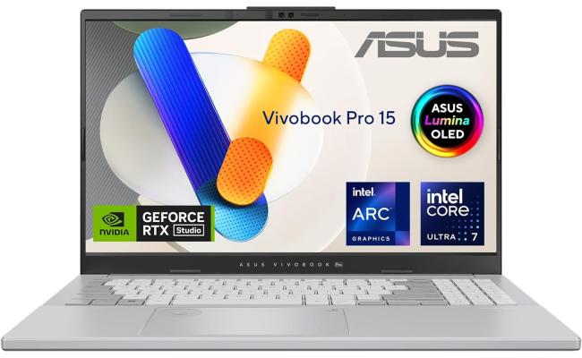 ASUS Vivobook Pro 15 (2024) N6506MV Intel Core Ultra 7 AI Boost NPU 16-Core For Creative Pro & Gaming Pro w/ Nvidia RTX 4060 8GB & 3K OLED 120Hz ASUS Vivobook Pro 15 (2024) N6506MV Intel Core Ultra 7 AI Boost NPU 16-Core For Creative Pro & Gaming Pro w/ Nvidia RTX 4060 8GB & 3K OLED 120Hz