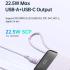 MCDODO MC-325 PD 22.5W Power Bank with iP Cable, 10000mAh Phone Battery Pack Portable Charger - Black