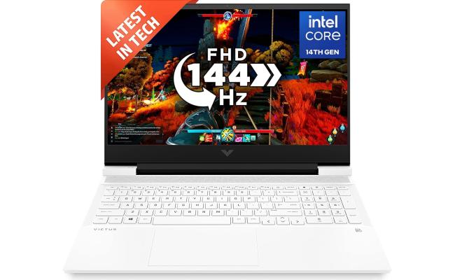 Victus by HP (2024) 16-r1011ne NEW 14Gen Intel Core i7 14650HX 16-Cores w/ Nvidia RTX 4050 6GB & 144Hz Display - Ceramic White