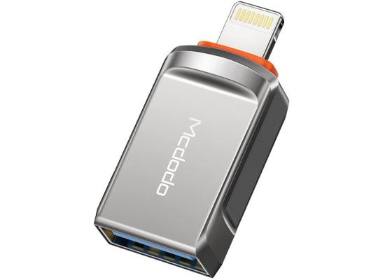 Mcdodo OT-8600 USB-A 3.0 to Lightning Fast Transmission OTG Adapter for i-Phone, i-pad, i-pod Devices (Lightening)