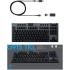 Logitech G913 TKL Tenkeyless Lightspeed Wireless RGB Mechanical Low Profile Lightsync RGB Advanced Wireless & Bluetooth - Clicky Logitech G913 TKL Tenkeyless Lightspeed Wireless RGB Mechanical Low Profile Lightsync RGB Advanced Wireless & Bluetooth - Clicky