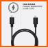 Eggtronic Sirius 65W Universal USB-C Laptop Charger with 1.8m USB-C to USB-C Cable USA Outlet Plug -  Black
