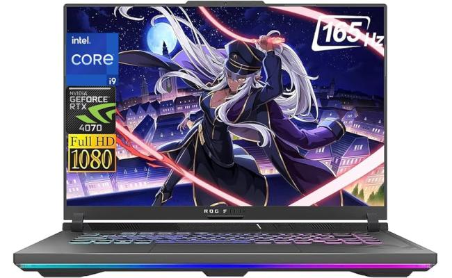 ASUS NEW ROG Strix G16 (2024) G614JIR 14Gen Intel Core i9 14900HX 24-Cores w/ Nvidia RTX 4070 8GB DDR6 & 16" IPS 165Hz Display - Gray