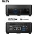 MSI Cubi N (2023) Mini PC Barebone 0.7L Intel 12Gen N200 4-Cores For Home & Business Support Matrix Display & Dual Lan