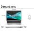 HP EliteBook 840 G11 (2024) NEW Intel Core Ultra 7 10-Cores AI-Enhanced Light & Powerful For Secure Enterprise Business - Silver