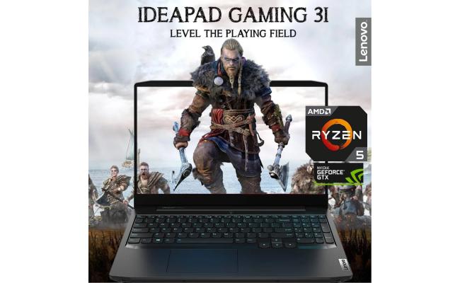 Lenovo IdeaPad Gaming 3 (2023) NEW 5Gen Ryzen 5 5600H 6-Cores w/ Nvidia GTX 1650 4GB DDR6 & 120Hz IPS Display (Customized) - Shadow Black Lenovo IdeaPad Gaming 3 (2023) NEW 5Gen Ryzen 5 5600H 6-Cores w/ Nvidia GTX 1650 4GB DDR6 & 120Hz IPS Display (Customized) - Shadow Black