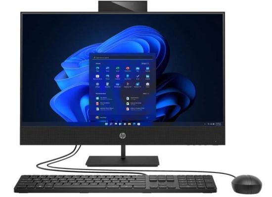 HP ProOne 440 G9 Professional All-in-One PC (2023) NEW 14Gen Intel Core i7 20-Cores w/ 24" IPS NONE Touch Display Display & Protected by HP Wolf Security - Black