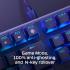 HyperX Alloy Origins Core PBT Mechanical RGB lighting Aluminum Body Onboard Memory Customizable with HyperX NGENUITY Clicky Blue Switch