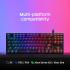 HyperX Alloy Origins Core PBT TKL Mechanical RGB lighting Aluminum Body Onboard Memory Customizable with HyperX NGENUITY Clicky Blue Switch