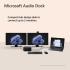 Microsoft Audio Dock Up to 90dB SPL Two Omni-Directional Microphone Arrays 70Hz ~ 20kHz For Music Playback up to Dual Display Certified for Microsoft Teams