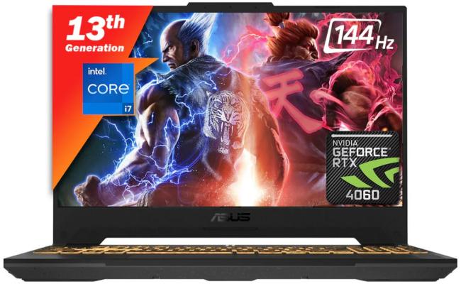 ASUS NEW TUF F15 (2023) FX507VV 13Gen Intel Core i7 10-Cores w/ Nvidia RTX 4060 8GB DDR6 & IPS 144Hz Display - Mecha Gray ASUS NEW TUF F15 (2023) FX507VV 13Gen Intel Core i7 10-Cores w/ Nvidia RTX 4060 8GB DDR6 & IPS 144Hz Display - Mecha Gray