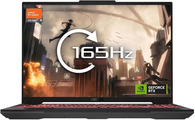 ASUS TUF A16 Gaming (2024) FA607PI NEW 7Gen AMD Ryzen 9 7845HX 12-Cores w/ Nvidia RTX 4070 8GB & IPS 165Hz Display
